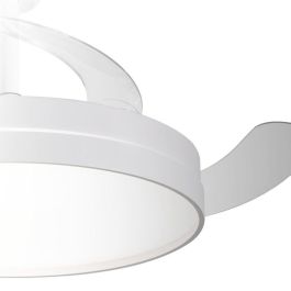 DAEWOO Ventilador de Techo con Aspas Retráctiles de 42 Pulgadas, LED 36W, Control por App, 3 Velocidades, Motor 30W