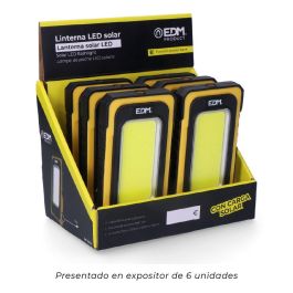 Linterna led solar recargable con gancho e imán cob 10 W 750lm Linterna led solar recargable con gancho e imán cob 10 W 750lm