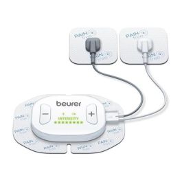 Beurer EM-70 Electroestimulador Digital Inalámbrico con Mando a Distancia para Tratamiento del Dolor, Estimulación Muscular y Masaje