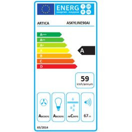 Campana Convencional Artica ASKYLINE90AI Acero