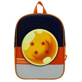 CYP BRANDS Mochila escolar 3D Dragon Ball 30cm con tirantes acolchados y bolsillo lateral