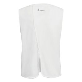 Camiseta de Manga Corta Infantil Adidas HA3895 Blanco