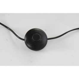 DKD Home Decor Lámpara de Pie Loft Marrón y Negro Mango y Metal 85 x 25 x 140 cm