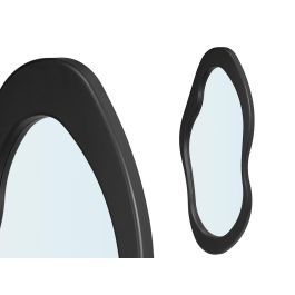 Espejo Plastico Forma Negro 120Cm Giftdecor (Set de 2) Precio: 77.95909. SKU: B18YBB2ZQS