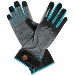 Gardena 11531-20 Guantes de Jardinería Strauchpflegehandschuh Antideslizantes Talla L Algodón Elastano Nylon Poliéster Poliuretano