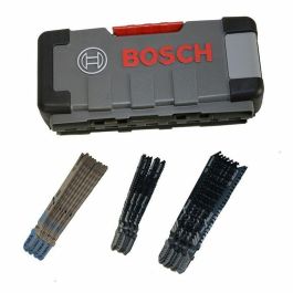 Bosch Professional 2607010903 Kit de 30 Hojas de Sierra de Calar para Madera Blanda y Metal - Cortes Curvos y Rectos