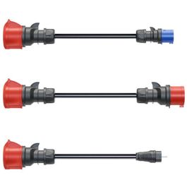 go-e Gemini flex 22 kW Set Adaptador para Cargador Eléctrico con Enchufes Doméstico, CEE Azul y CEE Rojo 16A Precio: 116.50000032. SKU: B1HRAT7ADQ