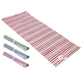 Esterilla de Algodón | 180x70 cm | Colores Surtidos al Azar: Blanco/Rojo, Blanco/Naranja, Blanco/Verde, Blanco/Azul Precio: 5.79000004. SKU: S2401185