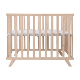 Roba Parque infantil ROB4005317333564 - 75 x 100 cm - Gris con alfombra de juegos 'Lil Planet' - Madera natural