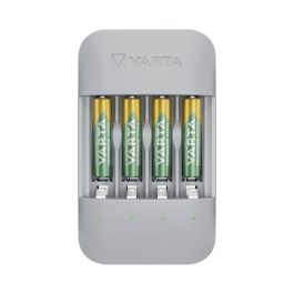 Varta 56813 Eco Charger Pro Cargador de Pilas con 4 Pilas AAA 800 mAh