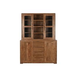Vitrina Alpino DKD Home Decor Marron 45 x 180 x 140 cm Vitrina Alpino DKD Home Decor Marron 45 x 180 x 140 cm