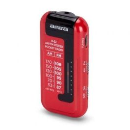 Radio Portátil Aiwa R22RD Rojo
