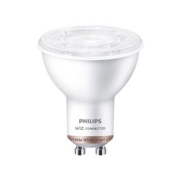 Bombilla led gu10 4,7 W 2.700k-6.500k 345lm wifi philips wiz Precio: 16.89000038. SKU: B1AXLFCD3S