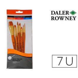 Pinceles Daler Rowney Simply Art Sintentico Mango Corto Dorado Blister De 7 Unidades Precio: 7.49999987. SKU: B1GQC4H9A2