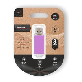 Tech One Tech Memoria USB Pendrive Basic Light Purple 32 GB Precio: 6.50000021. SKU: B1K74JH5PB