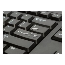 Kensington Teclado KB100 EQ con Cable USB-A Negro, 65% Reciclado, Resistente a Salpicaduras, Tamaño Completo para Oficina Precio: 19.79000012. SKU: B1J6XHDQLV