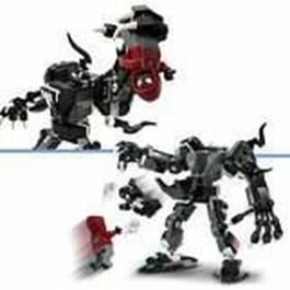 LEGO 76276 Marvel Armadura robótica de Venom contra Miles Morales, juguete de construcción con minifiguras