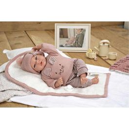 Muñecas Arias Muñeca Elegance Andie con Mantita 40 cm Cuerpo Blando