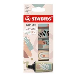 Stabilo Rotulador fluorescente Boss Mini Nature Vibes, estuche de 5 unidades, colores surtidos, 2 anchos de trazo Precio: 6.69000046. SKU: B1GSTLT2VW