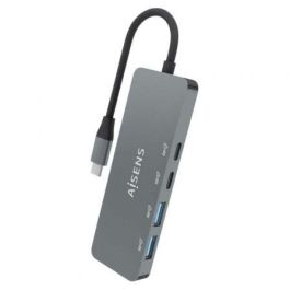 Hub USB Tipo-C Aisens A109-0694/ 2xUSB/ 2xUSB Tipo-C/ Gris Hub USB Tipo-C Aisens A109-0694/ 2xUSB/ 2xUSB Tipo-C/ Gris