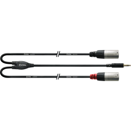 Cordial Cable Minijack Estéreo/2 Xlr Macho 3 M Precio: 13.50000025. SKU: B13AM2FQ3J