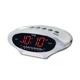 SAMI Radio Reloj Despertador Analógico AM/FM con Batería de Respaldo y Entrada para Auriculares 3.5 mm Precio: 22.022. SKU: B15NLCS7N5