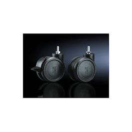 Rittal Doppel-Lenkrollen M12, 4 piezas, Negro, DK 7495.000, compatibles TS, SE, PC, TP, IW, capacidad 120 kg Precio: 214.49999967. SKU: B17VZ8DNKJ