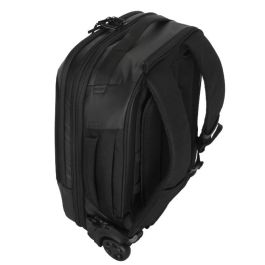 Targus Mochila Trolley Tech Con Ruedas EcoSmart Mobile Negro para Portátiles de 15 pulgadas / 39,6 cm