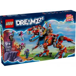 Lego 71484 Set de Construcción DREAMZzz Robot Dinosaurio C-Rex de Cooper con Minifigura T. rex o Pterodáctilo