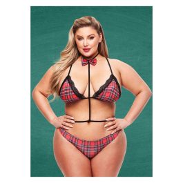 Disfraz Erótico Teacher’s Pet School Girl Multicolor Queen size Disfraz Erótico Teacher’s Pet School Girl Multicolor Queen size