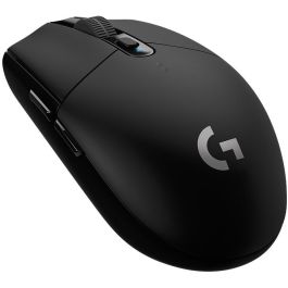 Logitech 910-005282 Ratón Gaming Inalámbrico G305 Lightspeed con Sensor HERO, 12000 DPI, 250h batería, 99g y 6 botones, Negro