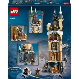 Lego 76430 Harry Potter Castillo de Hogwarts Lechucería con Minifiguras y 5 Figuras de Lechuzas