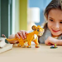 Juego de construccion el rey león: simba cachorro lego disney