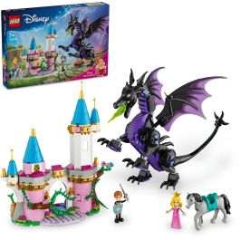 Lego 43240 Princesas Disney Maléfica como dragón, juguete para fans de dibujos animados