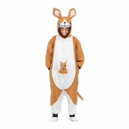 Disfraz canguro talla unica child (kigurumi con capucha, cola y peluche) Disfraz canguro talla unica child (kigurumi con capucha, cola y peluche)