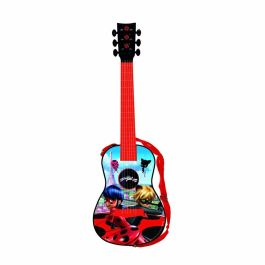 Reig Guitarra Electrónica Lady Bug Infantil de Plástico con Sonidos para Niños 3+ Años