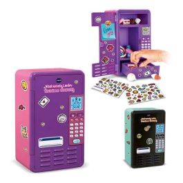 Vtech KidiSecrets Locker Taquilla Secreta Negra con Sonido, Luz y Accesorios (Bolígrafo, Posits, Pegatinas) - 25x12x33 cm Vtech KidiSecrets Locker Taquilla Secreta Negra con Sonido, Luz y Accesorios (Bolígrafo, Posits, Pegatinas) - 25x12x33 cm