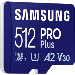 SAMSUNG MB-MD512S Tarjeta MicroSDXC de 512GB, 180MB/s con Lector USB