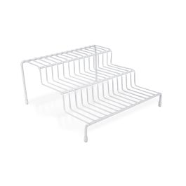 Estante 3 niveles metal blanco 26x24x11.4 cm - Confortime (12 Unidades) Estante 3 niveles metal blanco 26x24x11.4 cm - Confortime (12 Unidades)