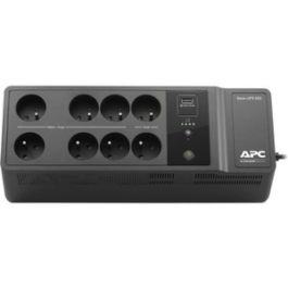 APC BE650G2-FR Back-UPS Sistema Alimentación Ininterrumpida (UPS) 650VA / 400W con 8 Tomas para Protección de Equipos Electrónicos, Negro