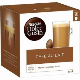 Cápsulas de Café Nescafé Dolce Gusto Cafe Au Lait 1 unidad 30 unidades Precio: 13.6900005. SKU: S0429561