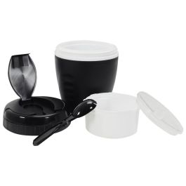 Cook Concept Termo Sólidos Take Away Con Cuchara Hermético Para Alimentos Calientes y Fríos Colores Surtidos Medidas d.14 cm; h.16,5 cm Precio: 6.50000021. SKU: B16VT43FQD