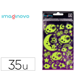 Imaginovo Pegatinas Luminosas Luna con Relieve 250x145 mm Precio: 1.49999949. SKU: B1K4GRDL7M
