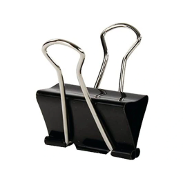 Q-connect Pinza sujetapapeles metálica reversible n.4 42 mm caja de 10 unidades