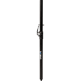 QUIKLOK Tubo de Acero Ajustable para Altavoz con Tornillo M20, 80-110 cm, Carga 56,6 kg, Diámetro 35/40 mm