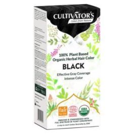 CULTIVATORS Tinte Orgánico Negro 100g Ecocert - Cobertura 100% Canas, Vegano para Cabello Brillante y Suave Precio: 12.50000059. SKU: B1D7DG5AHG