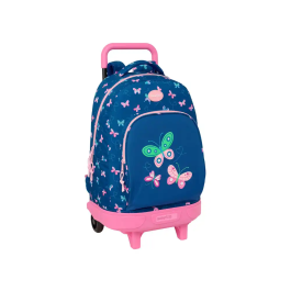 Safta Mochila Escolar con Carro Blackfit8 Mariposas, Grande, Extraíble, Compact Evolution, Blackfit8 Mariposas, 450x330x220 mm Precio: 50.49999977. SKU: B14EYYQMSQ
