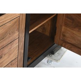 Buffet DKD Home Decor Negro Negro 45 x 86 x 200 cm Buffet DKD Home Decor Negro Negro 45 x 86 x 200 cm