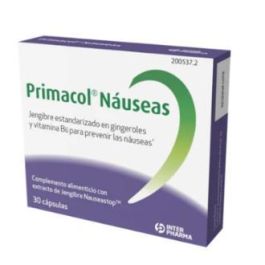 Primacol Nauseas 30Caps Precio: 16.5. SKU: B19L4JLZZG