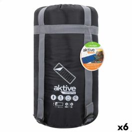 Saco de Dormir Aktive Poliéster 170T 180 x 1,5 x 75 cm 6 Unidades